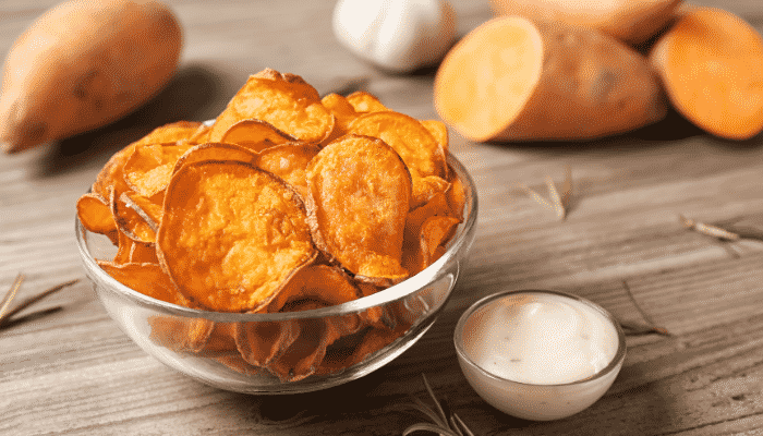 Chips de Batata Doce na Airfryer Faça a Sua!