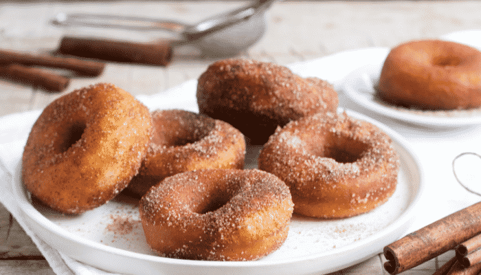 Rosquinhas com Canela para Domingo