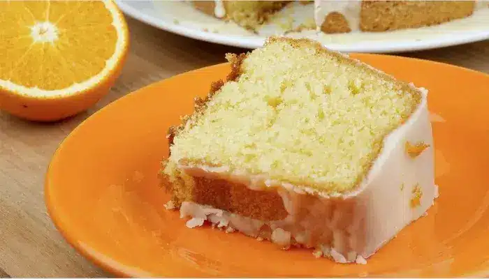 Bolo de Laranja com Calda Crocante Fofinho