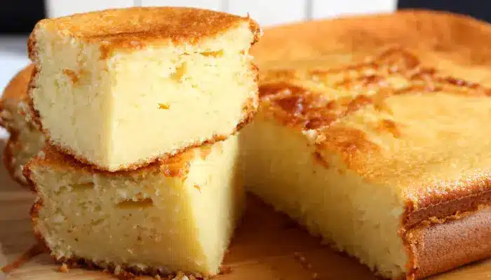 Bolo de queijo cremoso de liquidificador sem mistério