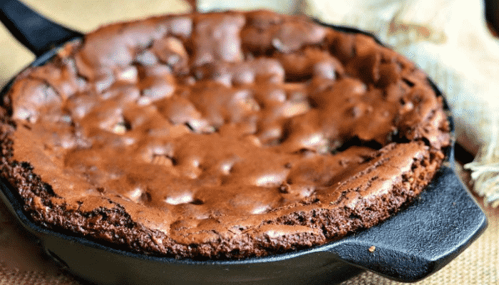 Brownie de Tapioca de Frigideira Fácil Fazer