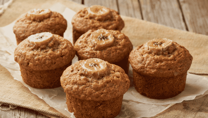 Muffin de Banana e Canela Perfeito Veja Isso!