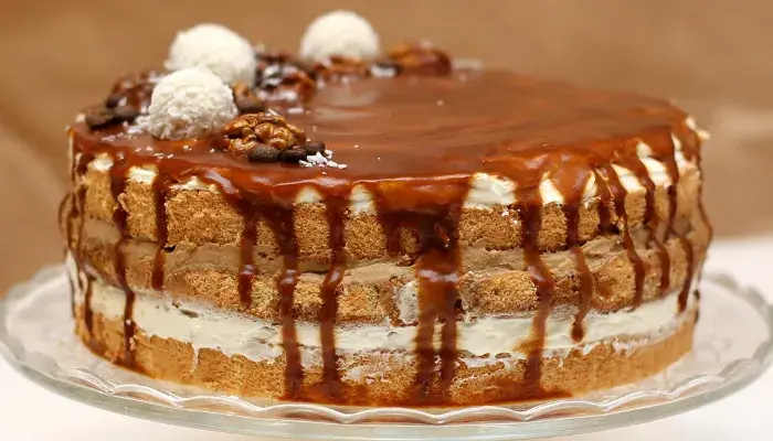 Naked Cake de Nozes - Receitas e Cozinha