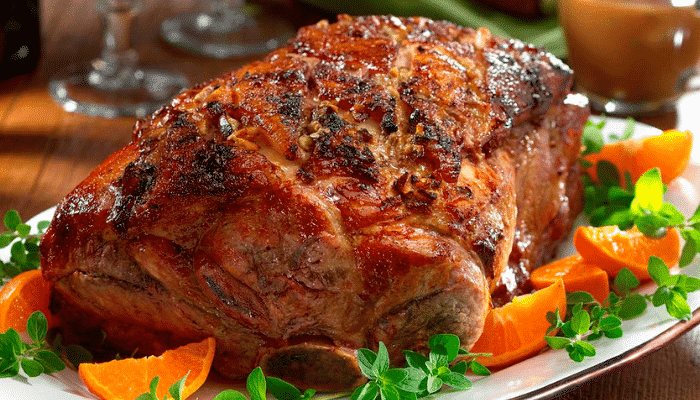 Pernil Assado Com Molho de Laranja Suculento Faça Hoje!