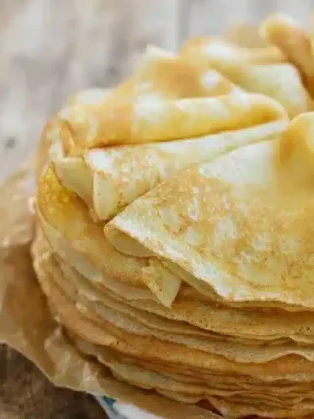 Massa de Panqueca de Liquidificador Imperdível Para o Café