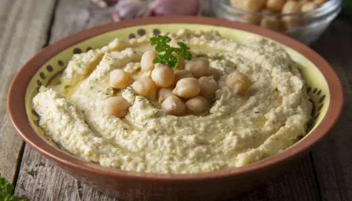 Homus pasta árabe de grão de bico fácil fazer - Receitas e Cozinha