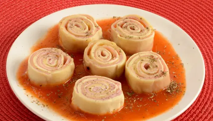 Rondelli com Massa de Pastel para se Deliciar