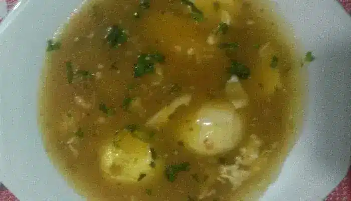 Caldo de ovo simples para dar energia faça em casa