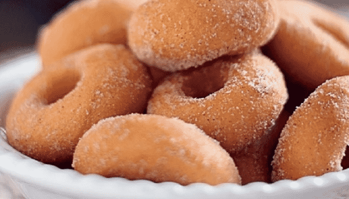 Rosquinhas fritas simples que a vovó sempre faz