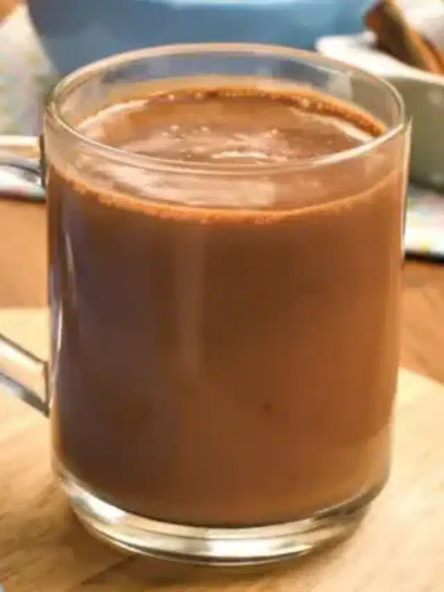 Chocolate Quente com 3 Ingredientes Muito Fácil Faz Aí