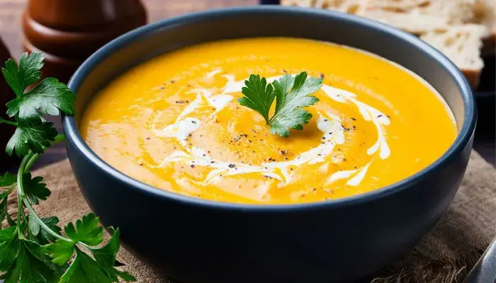 Caldo de Moranga Cremoso Para Dias de Muito Frio