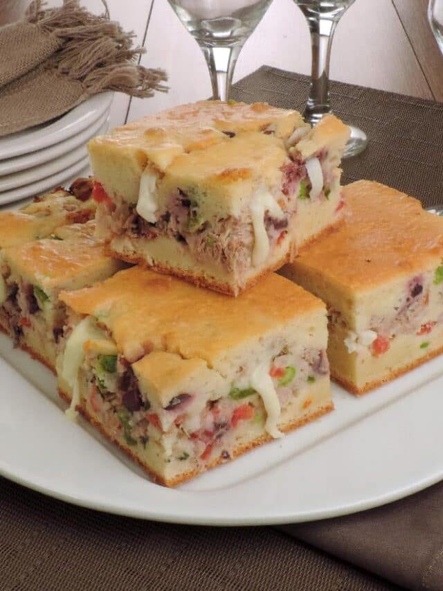 Torta de Atum de Liquidificador para aquele Lanche Fácil e Rápido