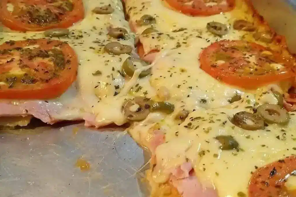 Pizza com Pão de Forma em Apenas 15 Minutos Vem - Receitas e Cozinha