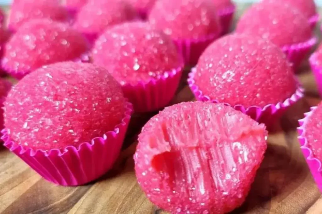 Doce Rosa o Famoso Bicho de Pé em Festas Confira - Receitas e Cozinha