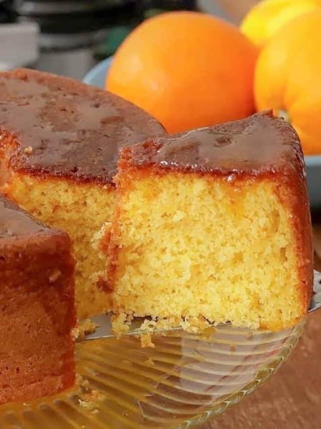 Bolo de Laranja Fofinho e Simples para Fazer Hoje