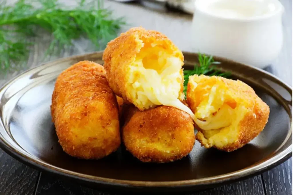 Croquete de Queijo Frito Que vai Mudar seu Dia - Receitas e Cozinha