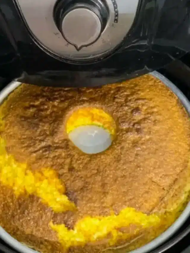 Bolo de Cenoura na Airfryer fica Super Incrível