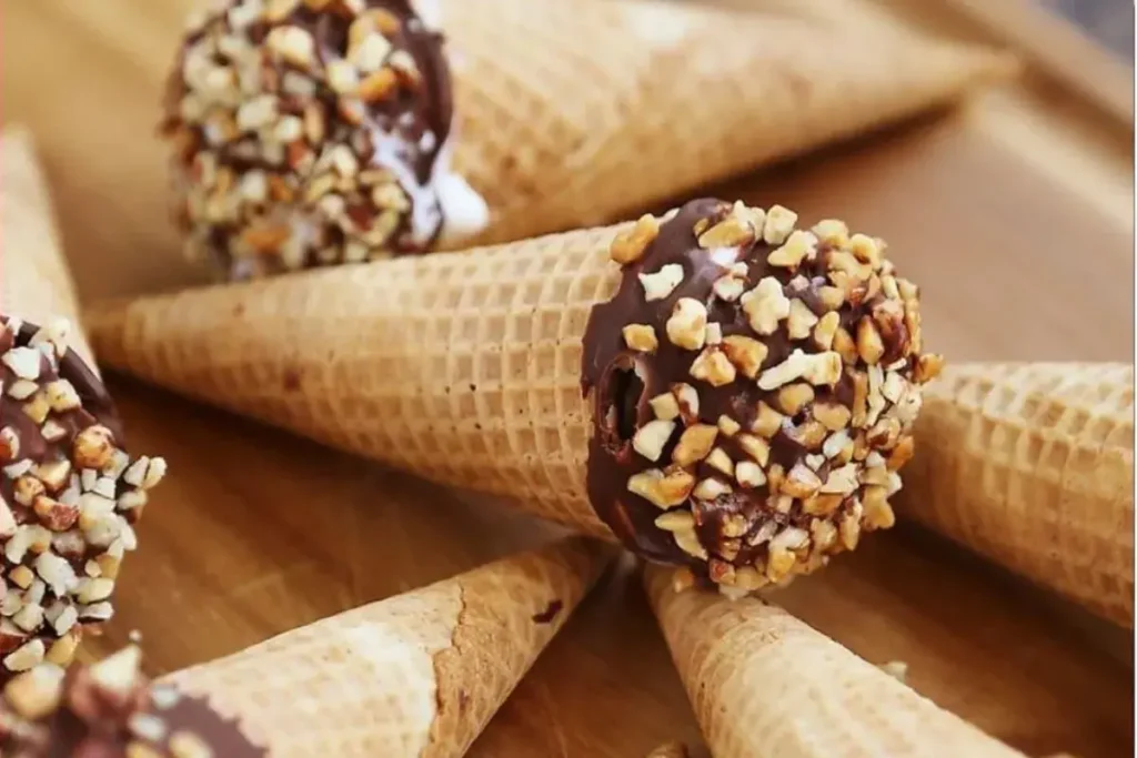 Cones Trufados Super Sobremesa para se Deliciar - Receitas e Cozinha