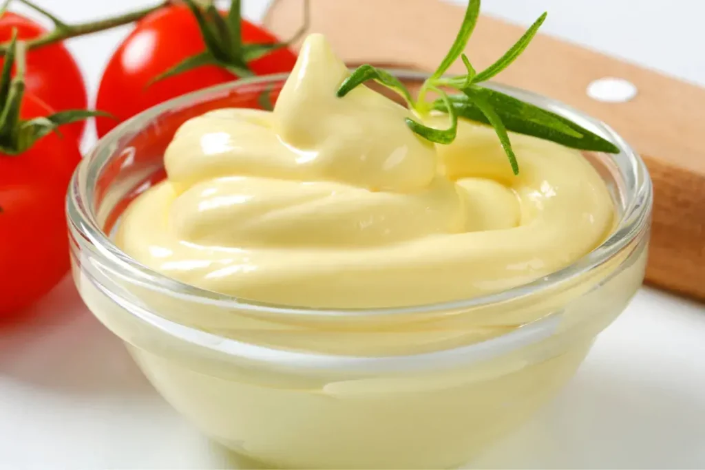 Maionese com Creme de Leite Apenas 3 Ingredientes - Receitas e Cozinha