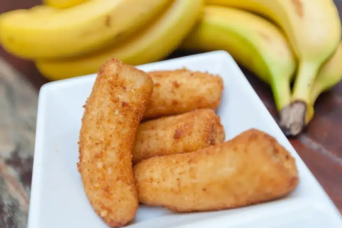 Banana Frita Empanada Sempre Faço Aqui