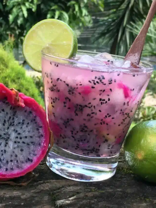 Drink de Pitaya Afrodisíaco para o Fim de Semana