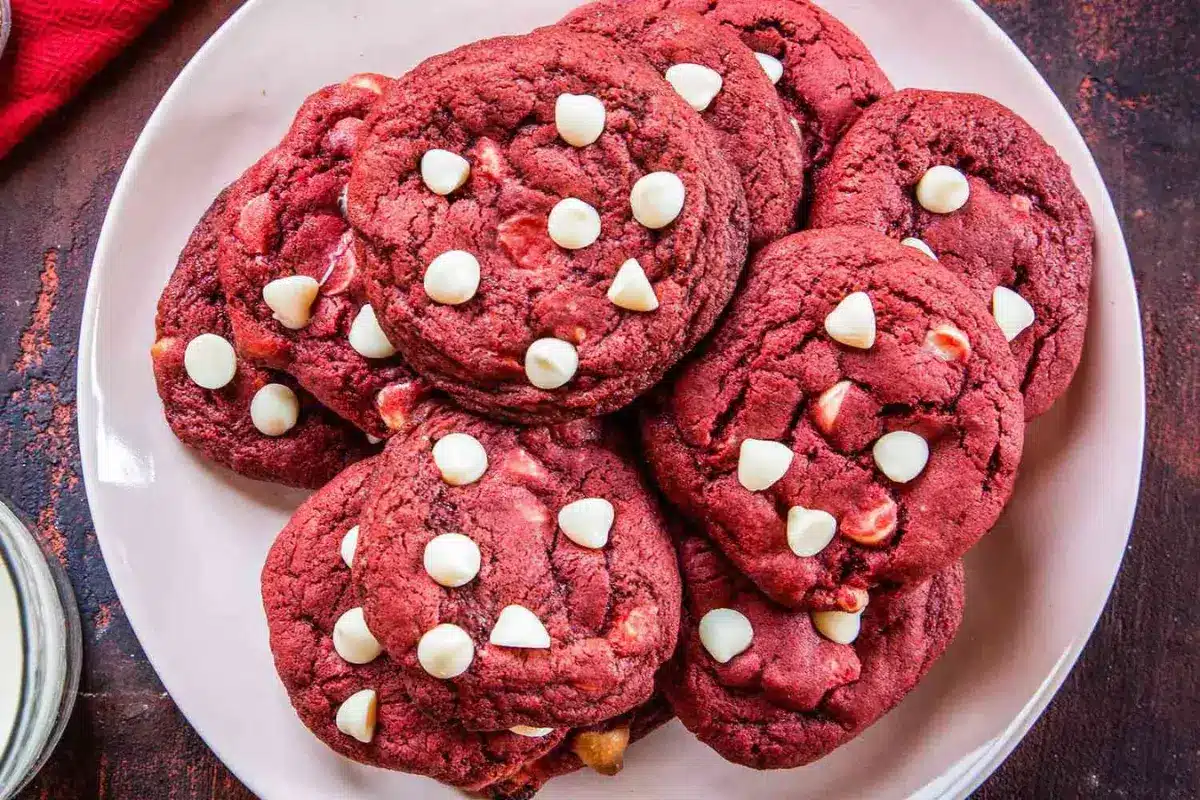 Cookie Red Velvet Amei Quando Experimentei Fazer