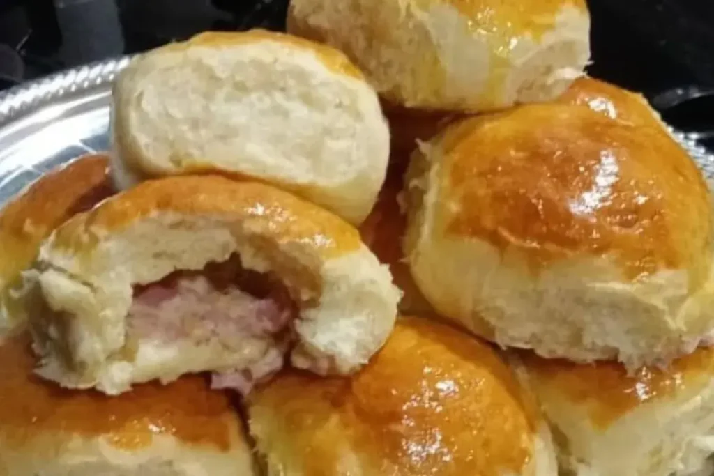 Pão de Batata Recheado Fica Muito Macio e Saboroso