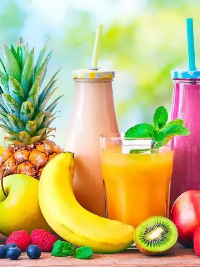 Vitamina com Mix de Frutas a Bebida Perfeita do Verão