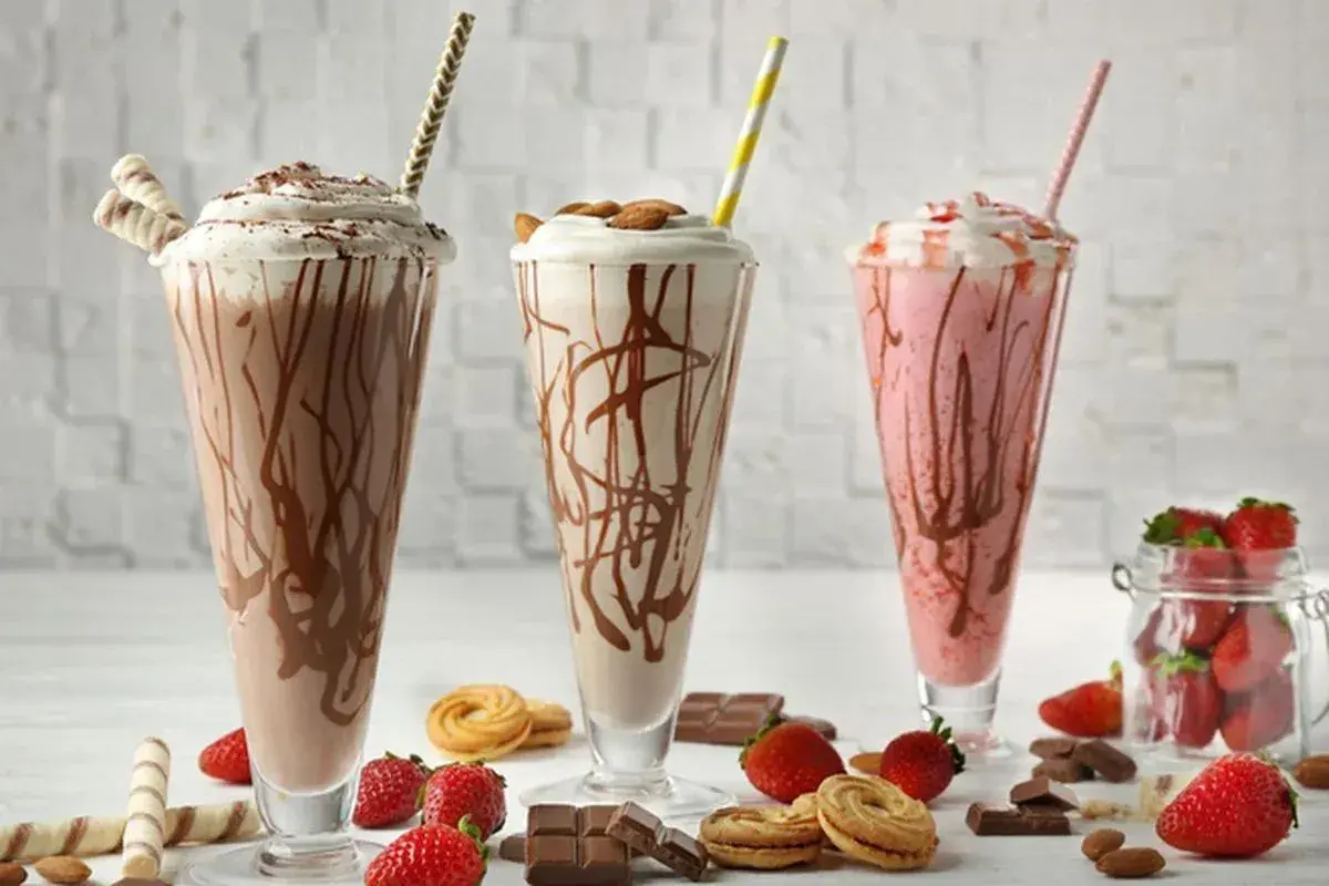 Milk Shake com Sorvete Cremoso para Criançada