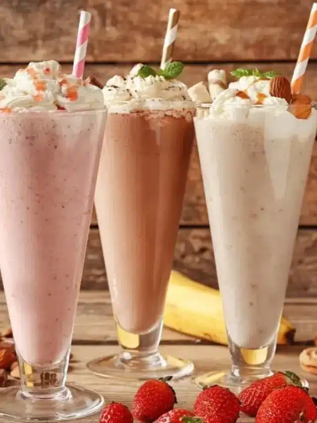 Milk Shake com Sorvete Cremoso para Criançada