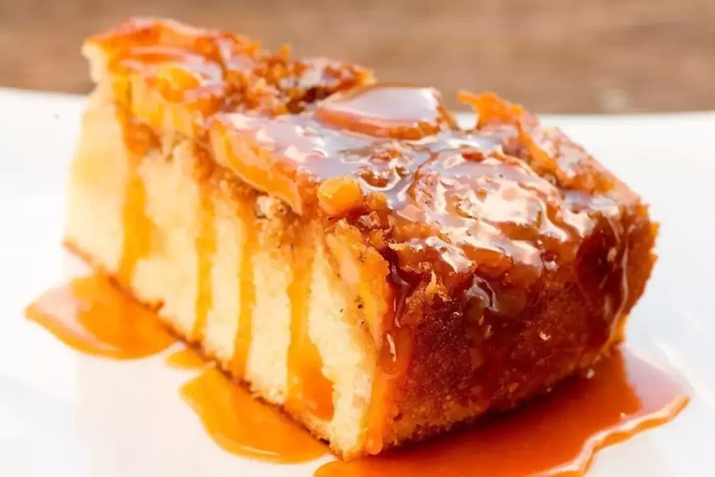 Receita de Bolo de Banana Caramelizada - Receitas e Cozinha