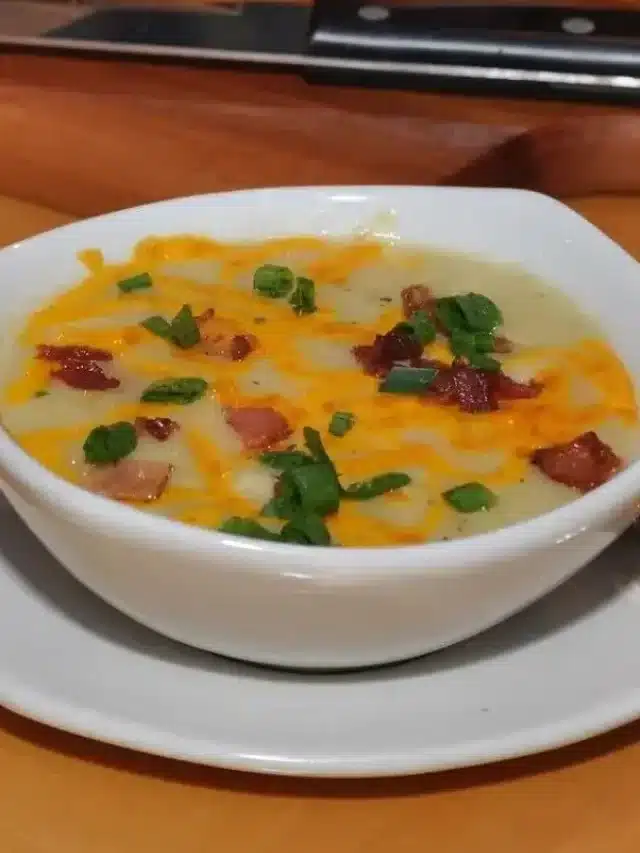 Sopa de Batata do Outback Caseira Aprenda Fazer