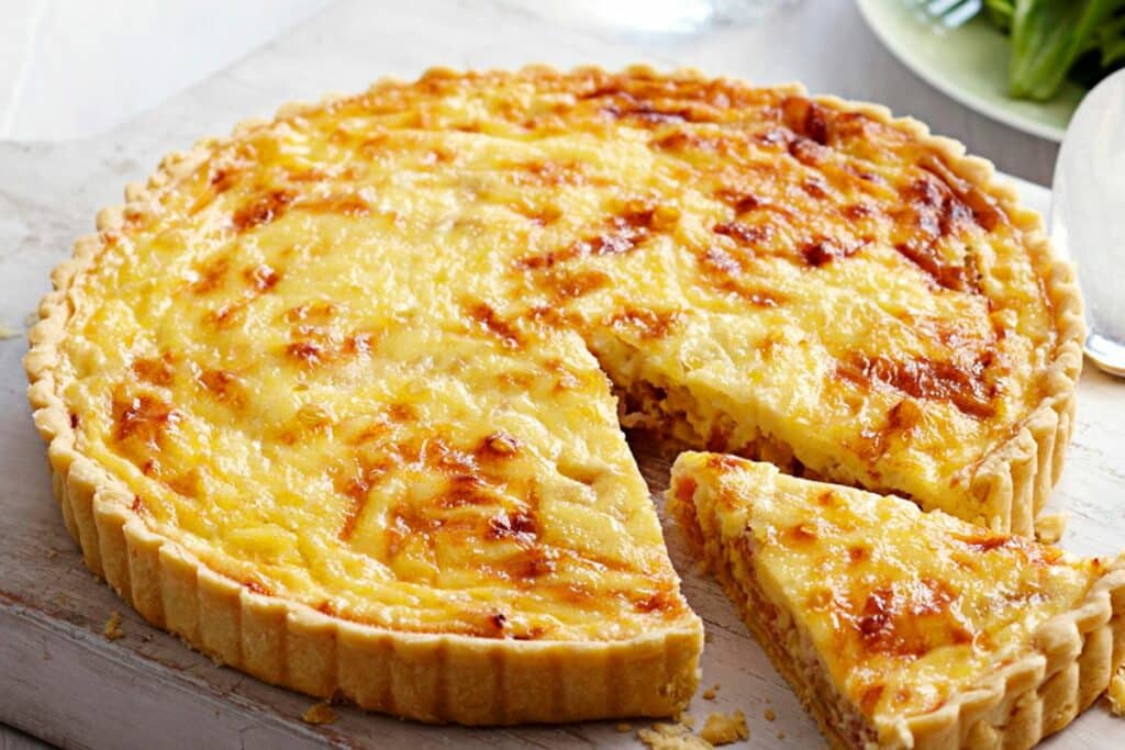 Receita de Quiche de Frango Delicioso Super Leve e Crocante - Receitas e Cozinha