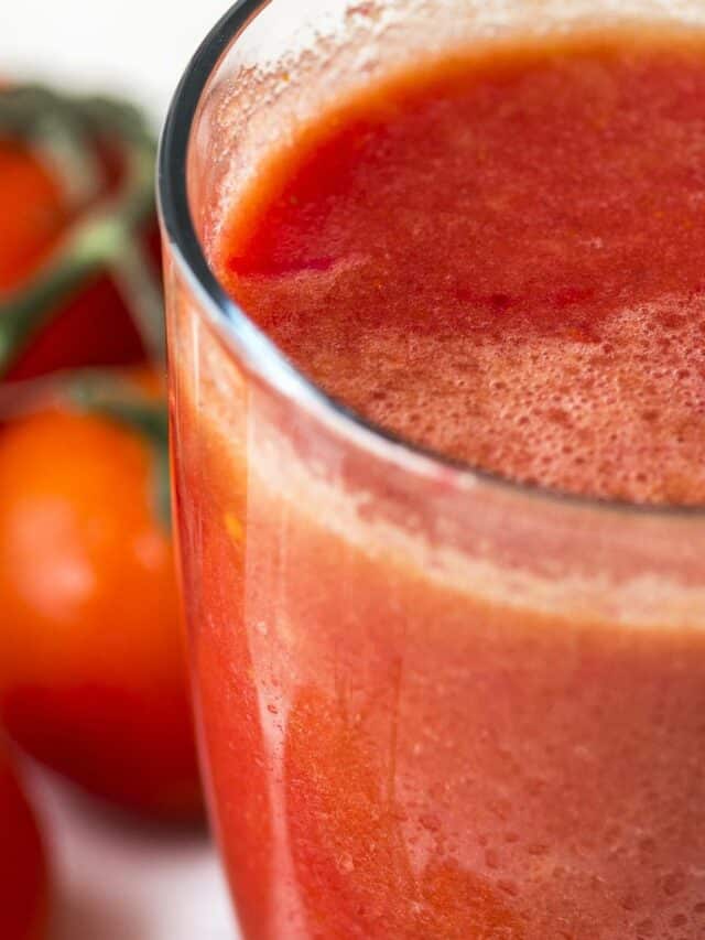 Suco de Tomate Refrescante e Super Nutritivo Aprenda