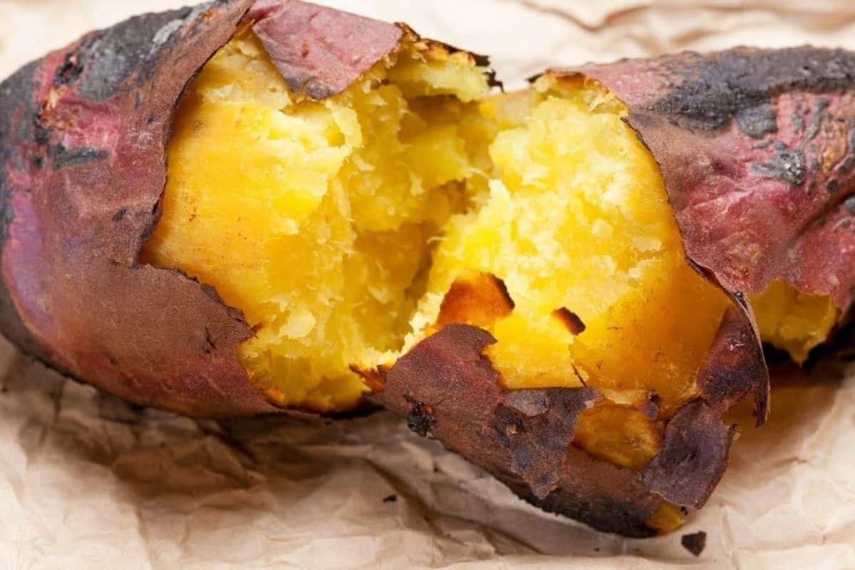 Batata Doce na Panela de Pressão Fica Perfeito