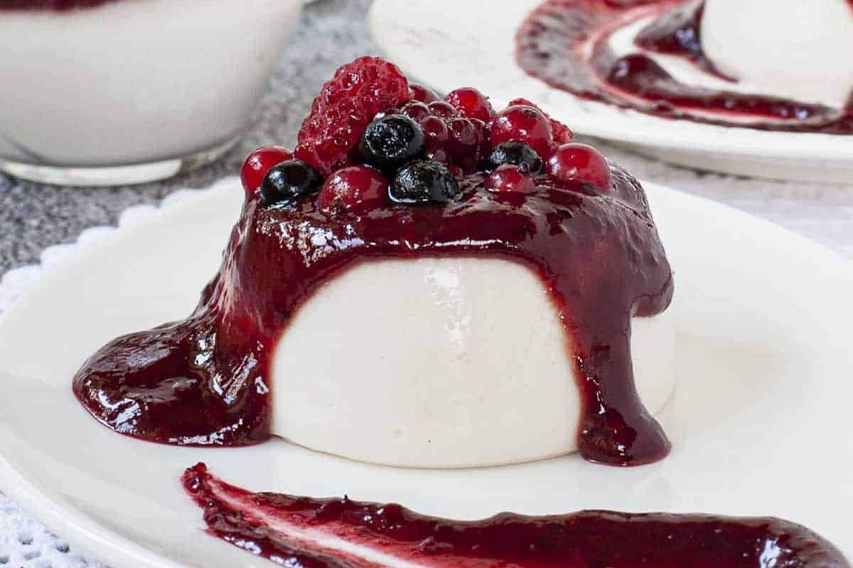 Panna Cotta a Sobremesa Italiana que Derrete na Boca