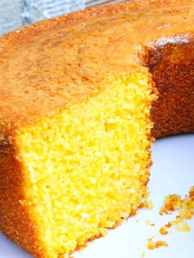 Aprenda a Fazer um Bolo de Flocão com Apenas 3 Ingredientes