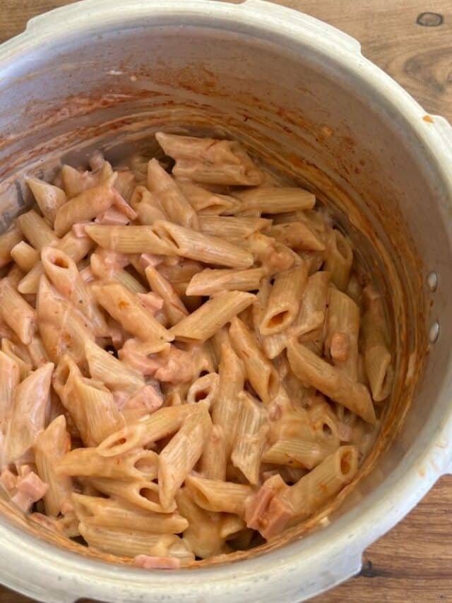 Macarrão de Panela de Pressão Rapidez e Sabor em um Só Prato