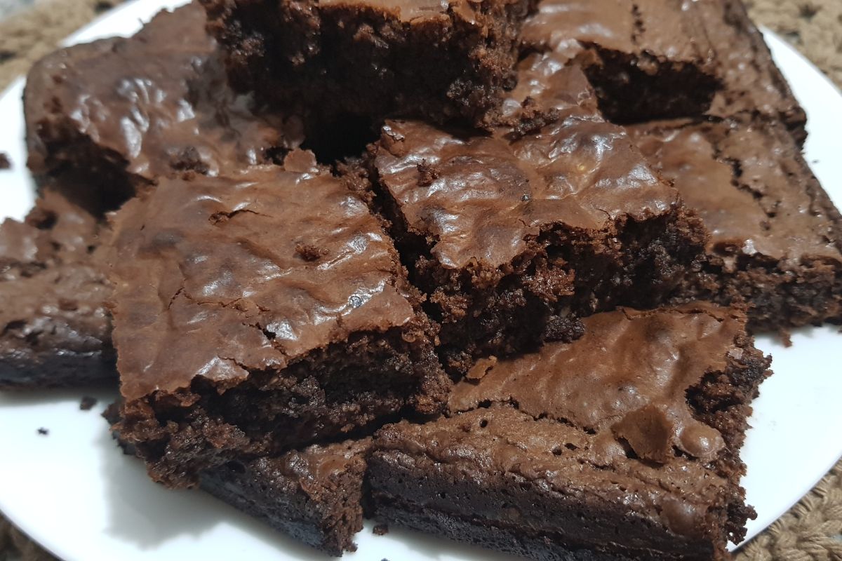 Brownie de Chocolate com Farinha de Amêndoa