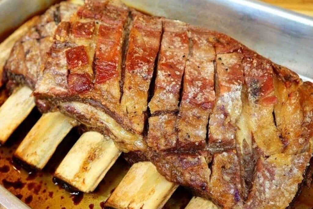 Costela Bovina Assada no Forno Super Suculenta e Simples - Receitas e Cozinha